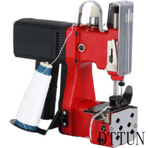 DTTUN Bag Closer Closing Machine,110V Portable Sewing Electric Stitcher,GK9-890 Knitted Bag Sealing Closing Packing Machine Closer for Woven Snakeskin Bag Sack (110V)